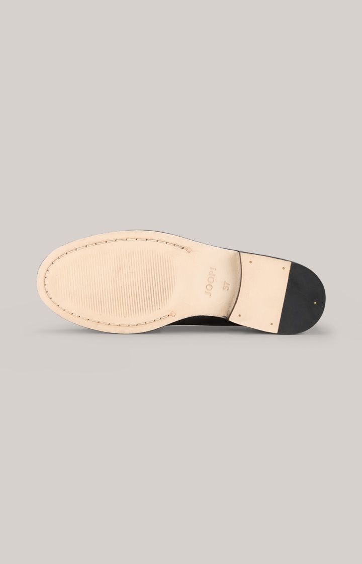 Klassische Penny Loafer aus Leder mit Detail