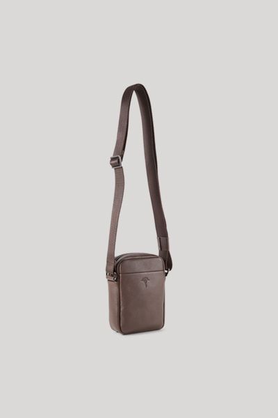 Joop! Cardona Rafael Dunkelbraune Ledertasche Unisex