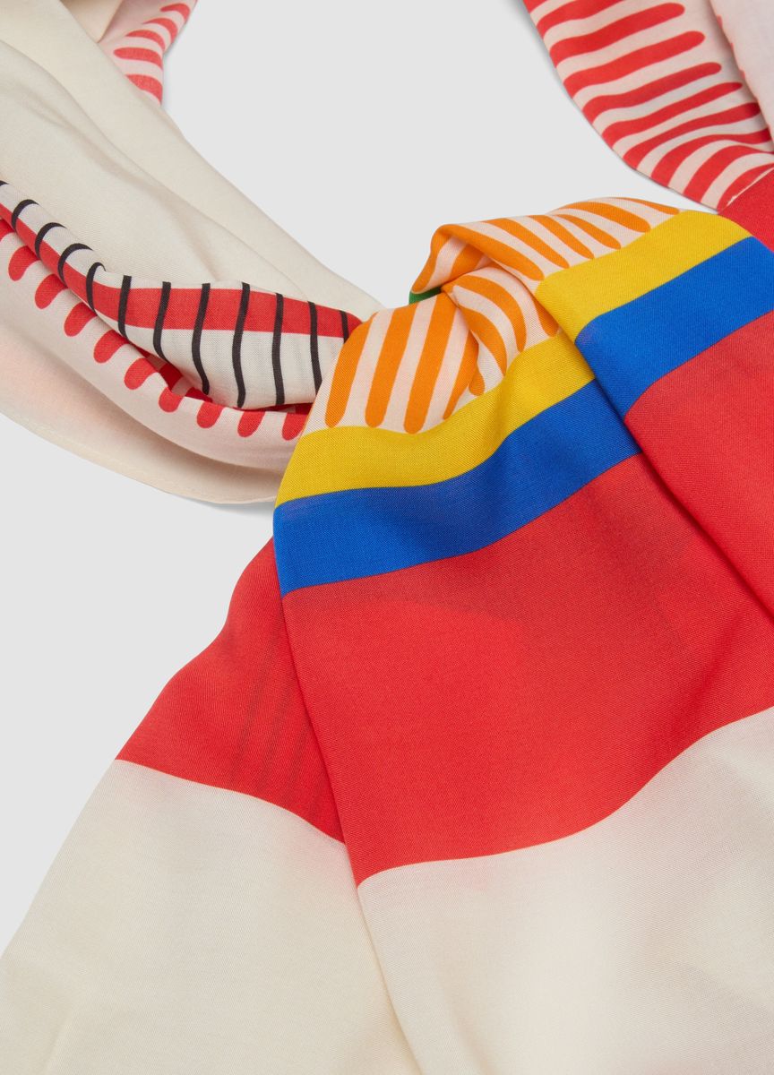 Klassisches Baumwoll-T-Shirt mit Relaxed Fit