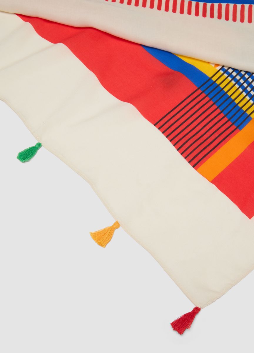 Klassisches Baumwoll-T-Shirt mit Relaxed Fit