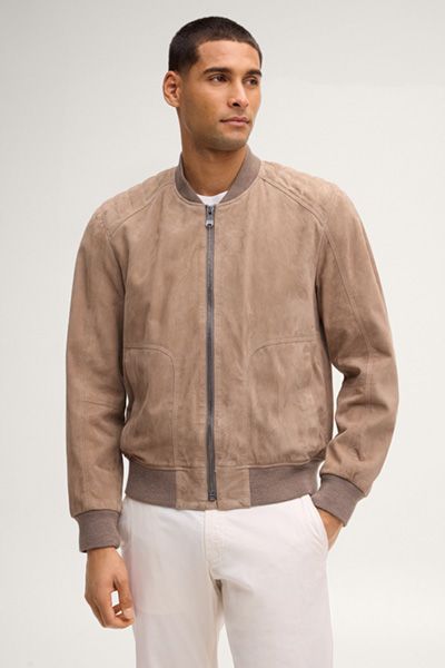 Wildleder Blouson Lederjacke