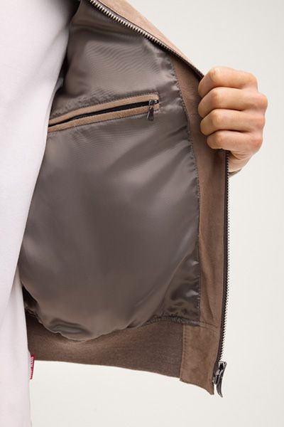 Wildleder Blouson Lederjacke