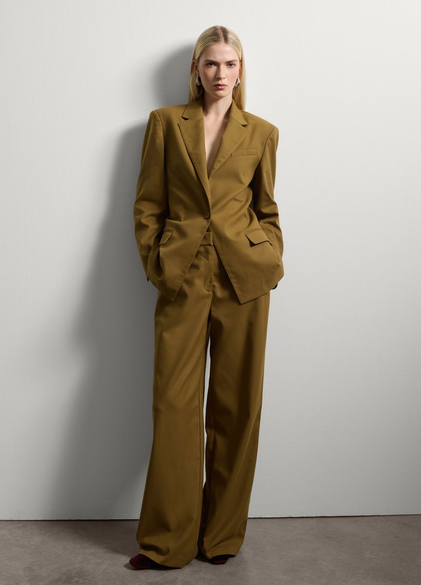 Tailored Einreihiger Blazer Jacke