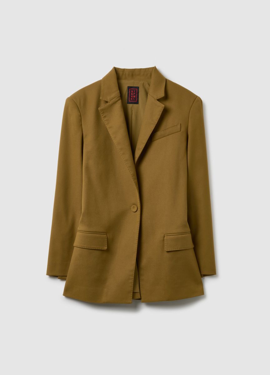 Tailored Einreihiger Blazer Jacke