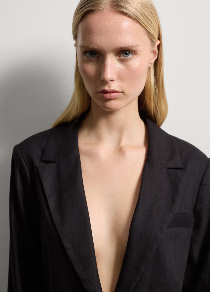 Tailored Einreihiger Blazer Jacke