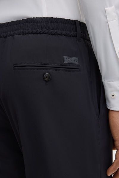 Dynamic-Bundfaltenhose Lester in Navy