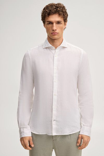 Leinen-Hemd Pai in Weiß