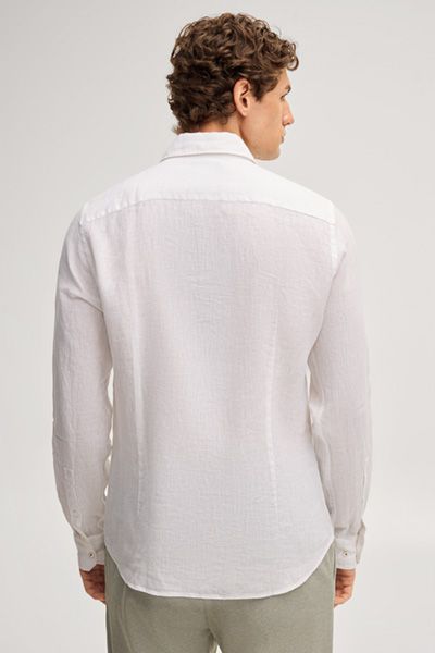 Leinen-Hemd Pai in Weiß