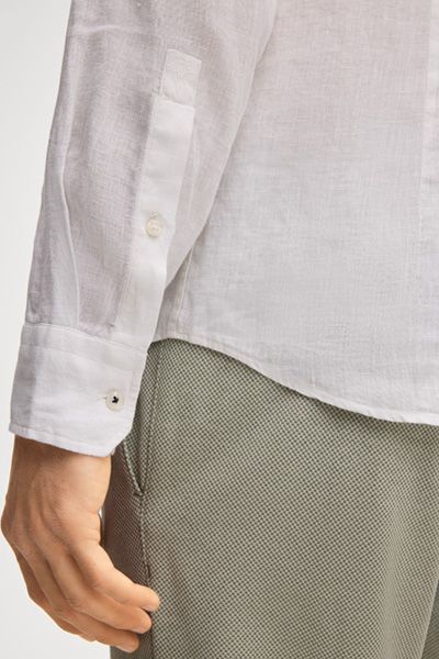 Leinen-Hemd Pai in Weiß