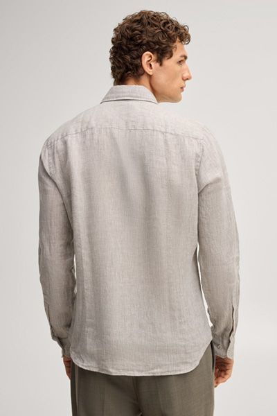 Leinen-Hemd Pai in Khaki