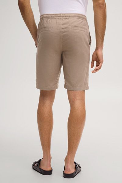 Lässige Shorts mit Kordelzug aus Leinenmischung