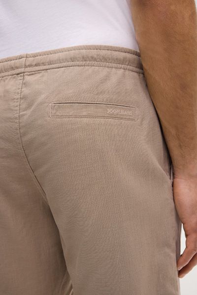 Lässige Shorts mit Kordelzug aus Leinenmischung
