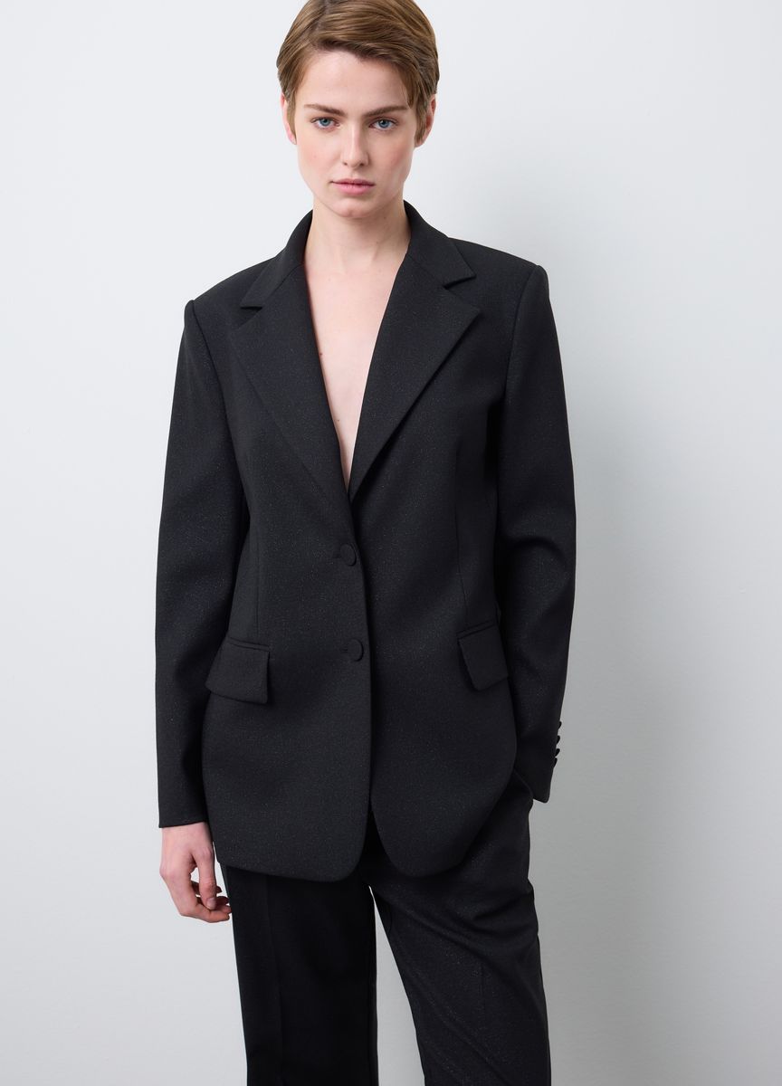 Klassisches Zweiknopf-Blazer-Anzugset