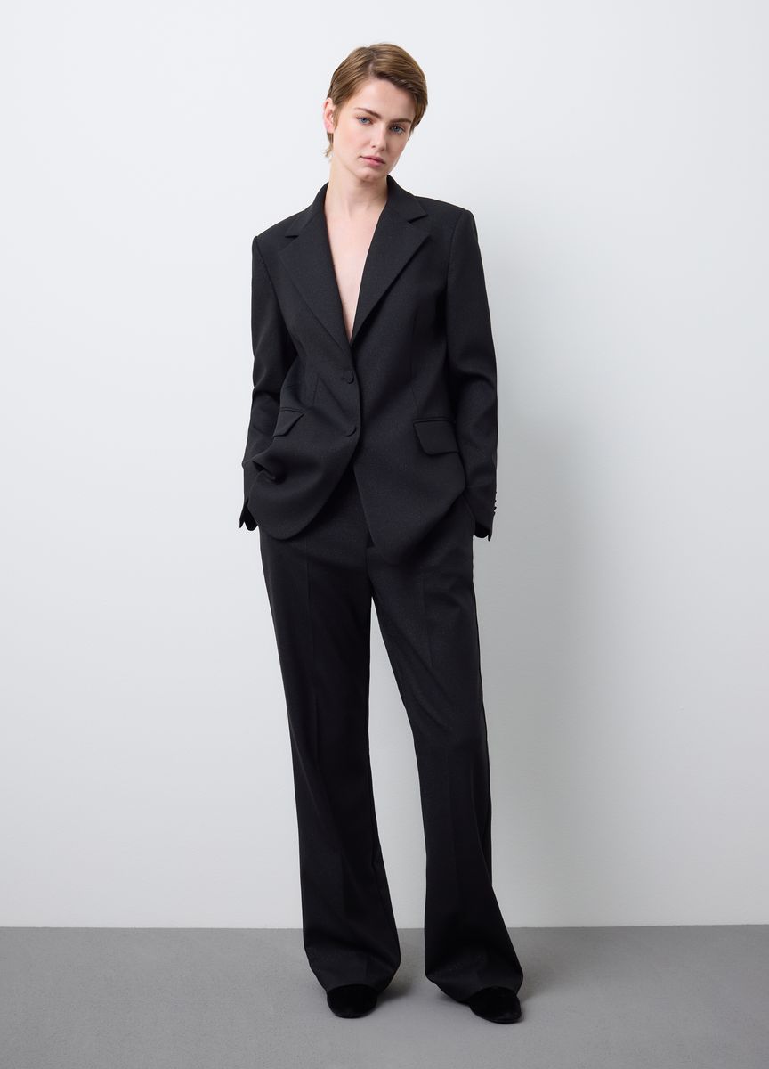 Klassisches Zweiknopf-Blazer-Anzugset