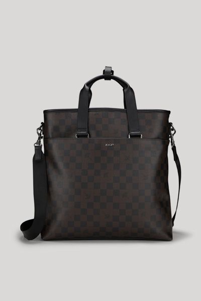 JOOP! Cortina Piazza Morris Tote Bag in Braun & Schwarz