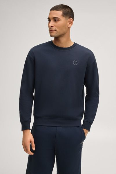 Lässiges Sweatshirt aus Baumwollmischung