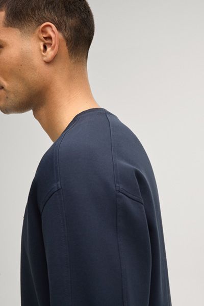 Lässiges Sweatshirt aus Baumwollmischung