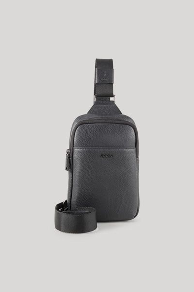 Joop! Cardona Timo Schwarze Leder Sling Bag Crossbody