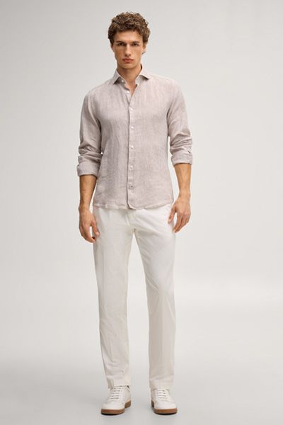 Leinen-Hemd Pai in Beige