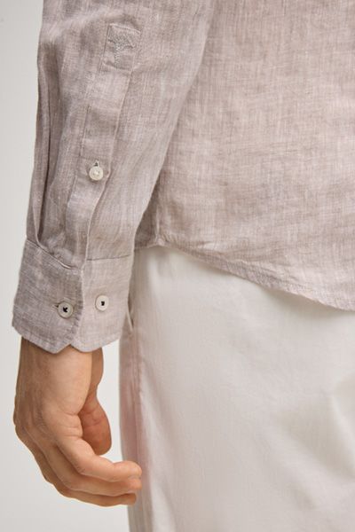 Leinen-Hemd Pai in Beige