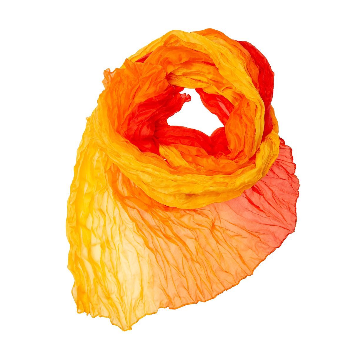 Ombre Seiden Knitter Schal Tuch