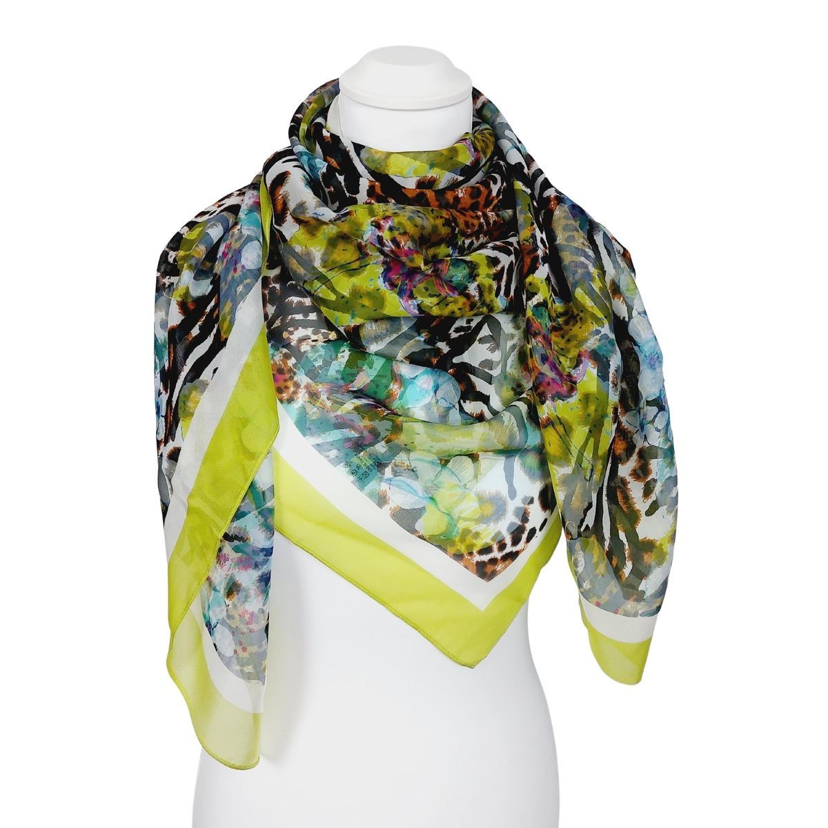 Seidentuch Halstuch mit floralem Print