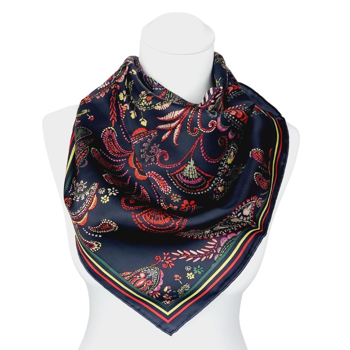 Seidentuch Halstuch Paisley Muster