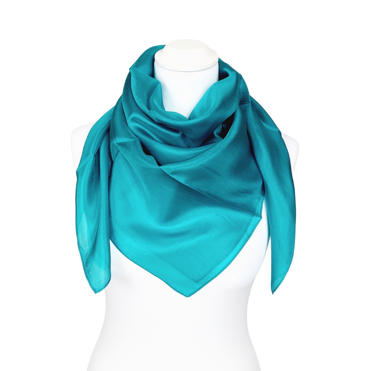 Türkis Seiden Halstuch