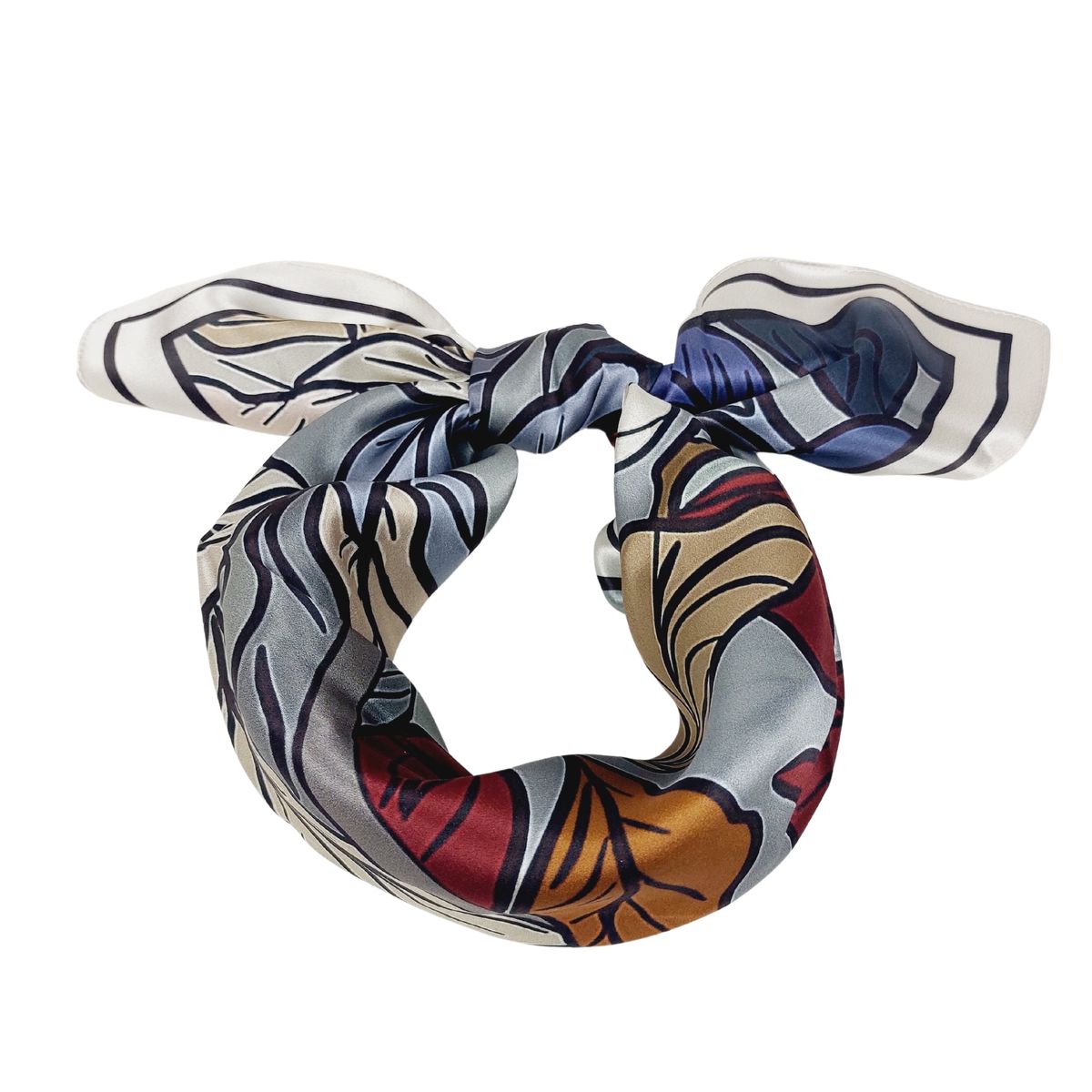 Seidentuch Halstuch mit Floralprint