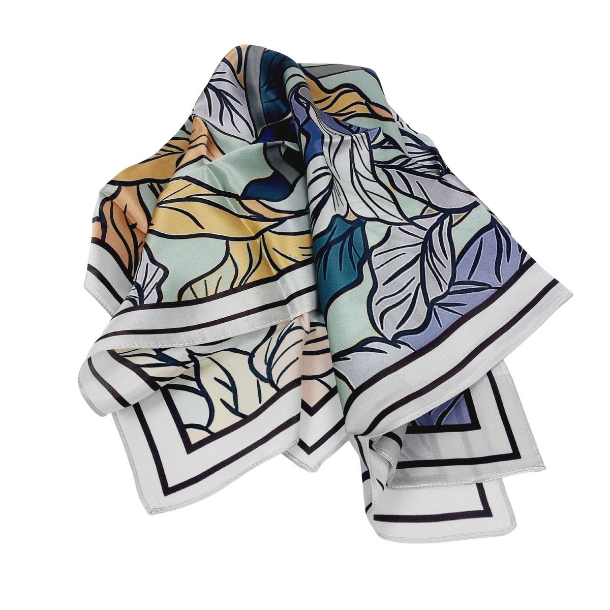 Seidentuch mit Blumenmuster