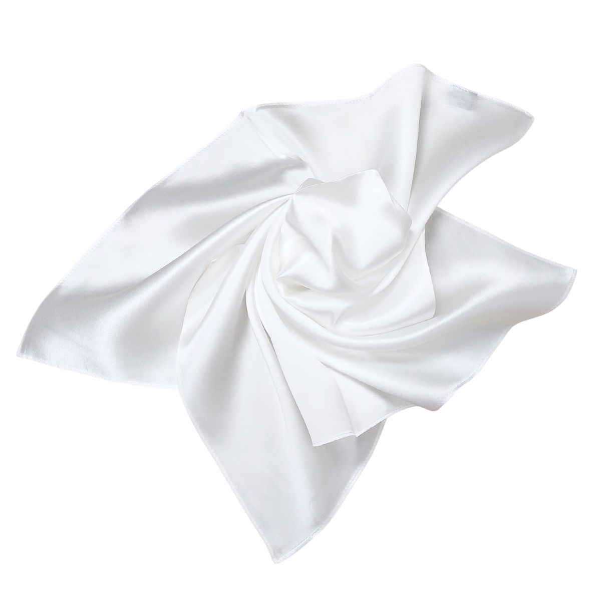 Quadratisches Seidensatin Halstuch