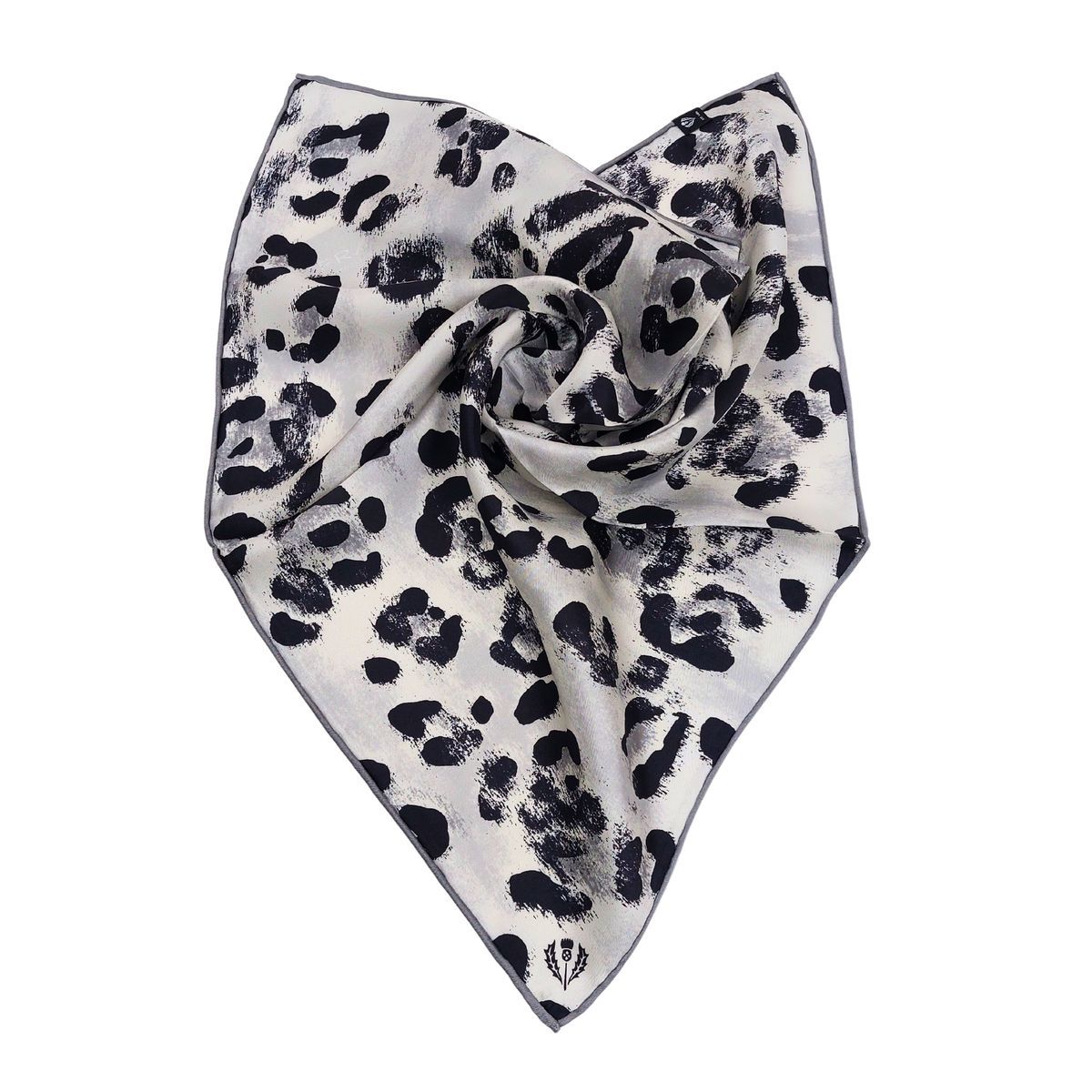 Seidenbandana mit Leopardenmuster
