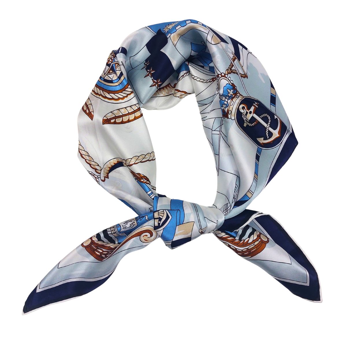 Maritimes Seidentuch Halstuch