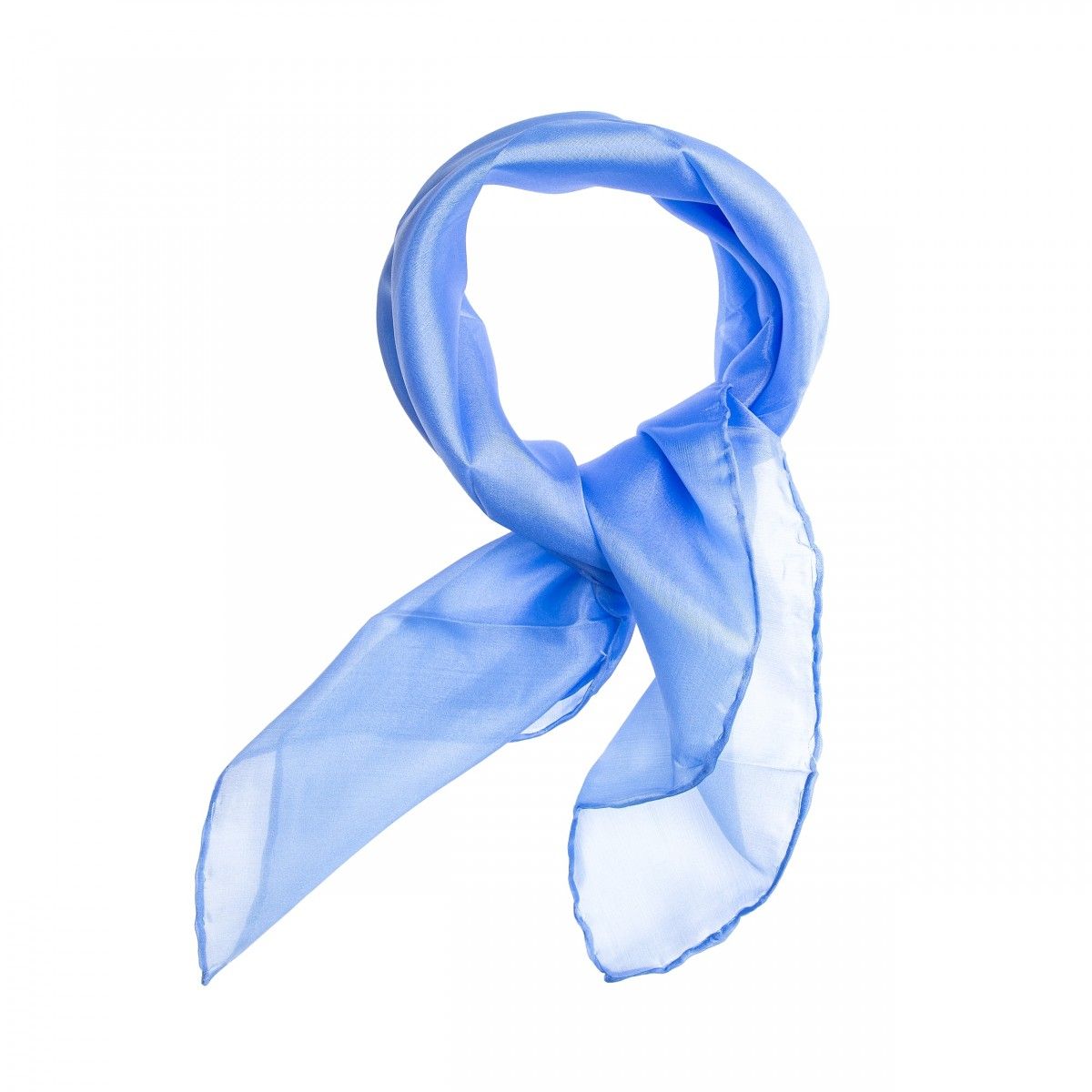 Helltürkises Seidenhalstuch Nickituch