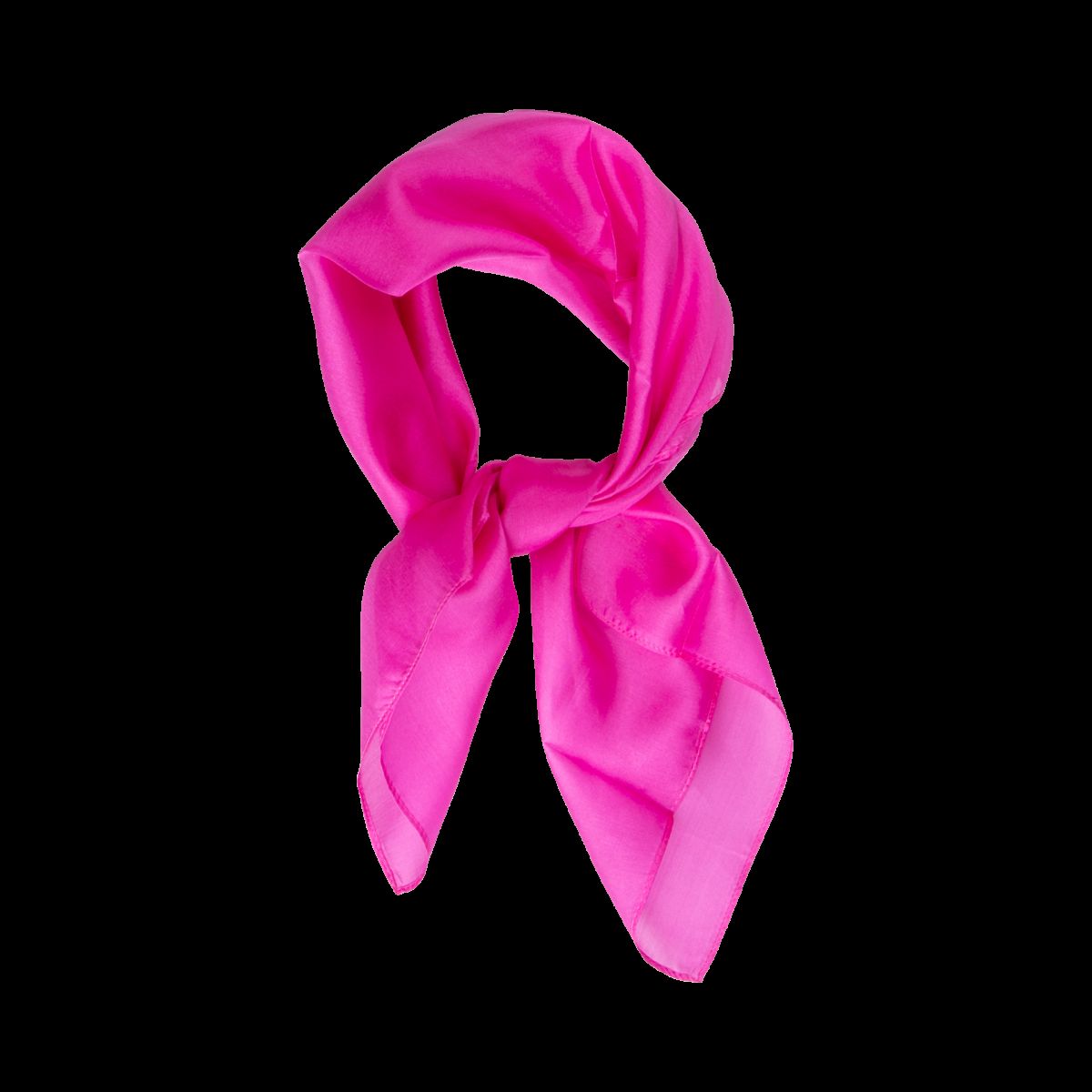 Helles Pink Seiden Halstuch