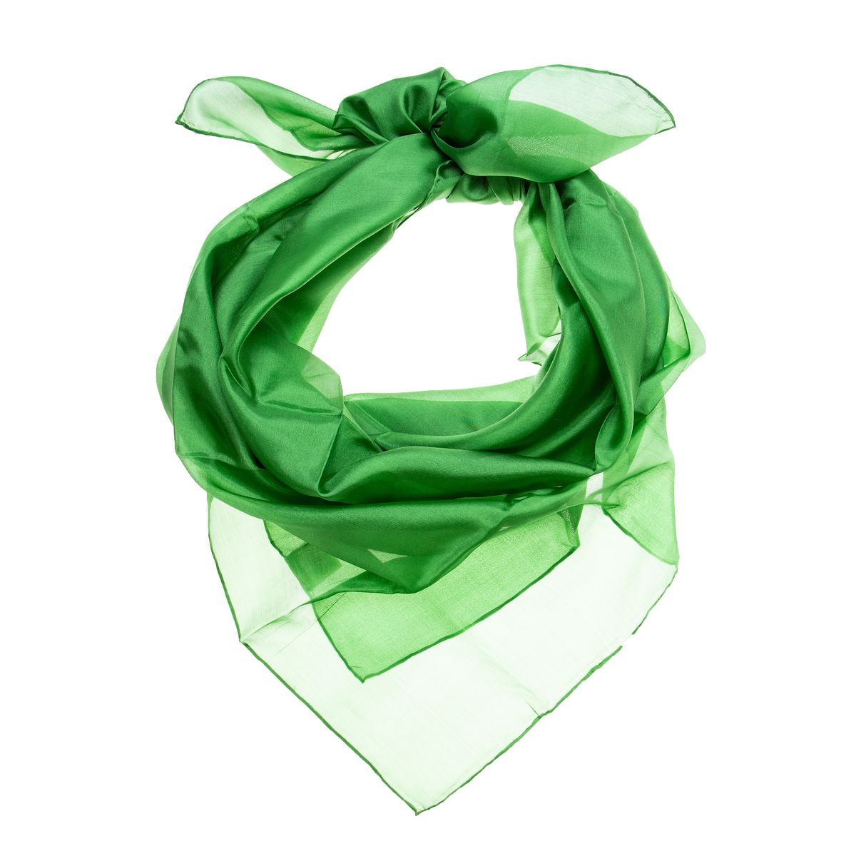 Seiden Nickituch Mintgrün