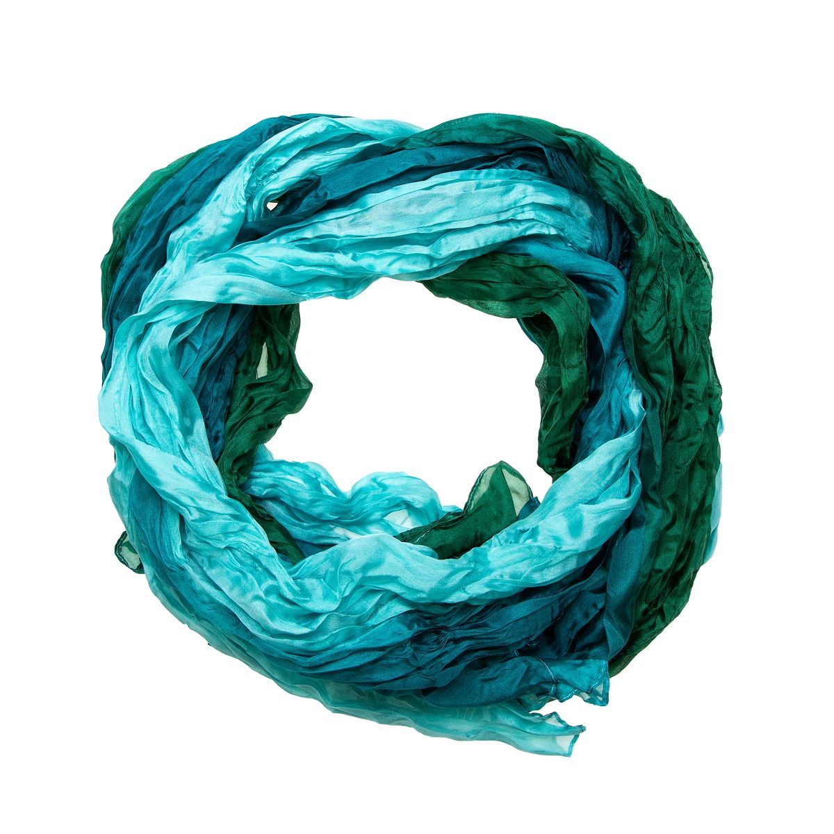 Ombre Knitter Seidenschal Tuch