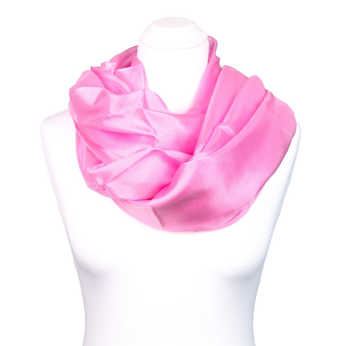 XXL Hellrosa Seidenschal