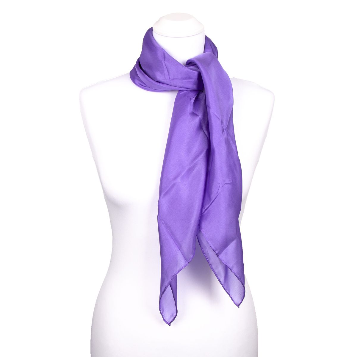 Seiden Halstuch in Lila