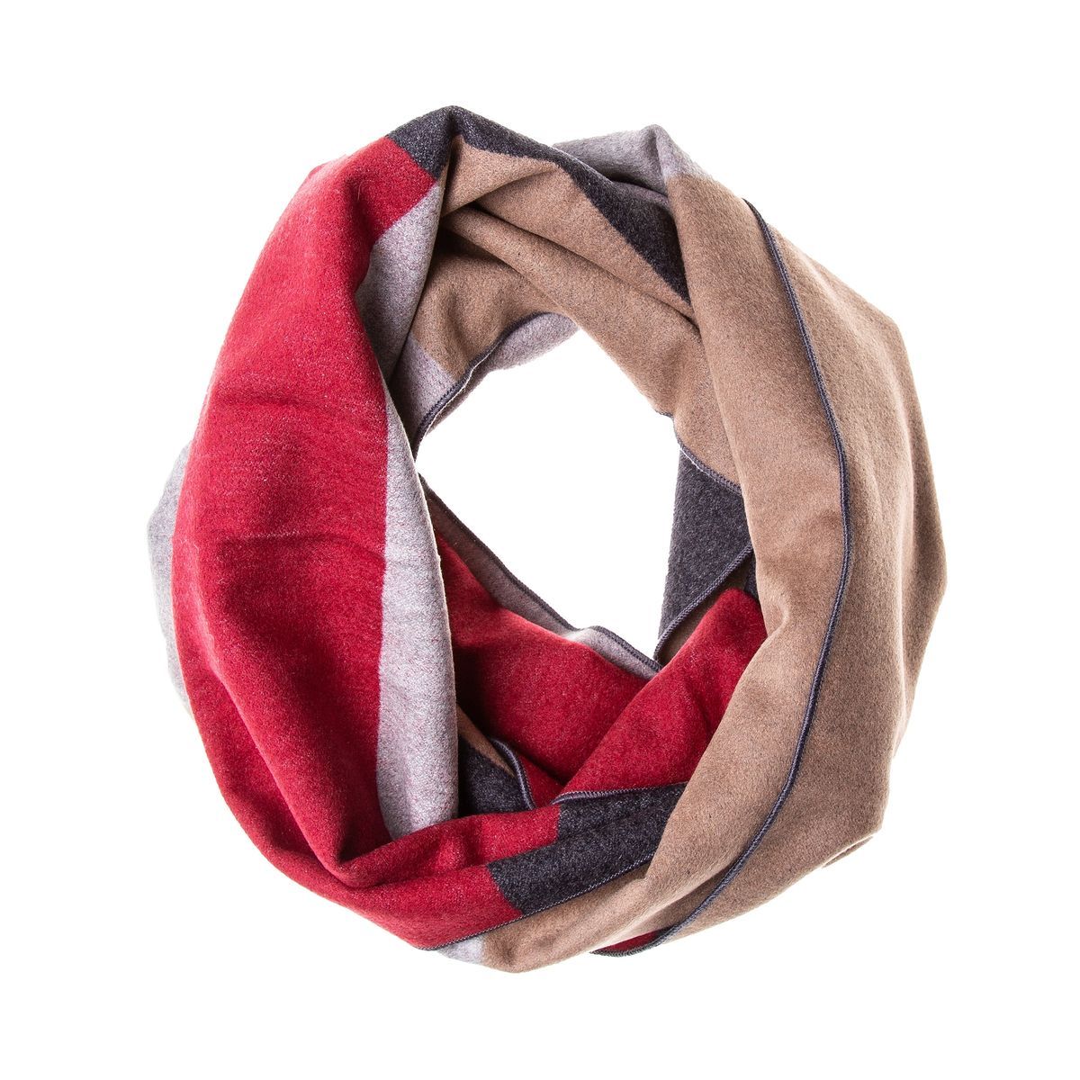 Schal Seidenflanell mit Karomuster