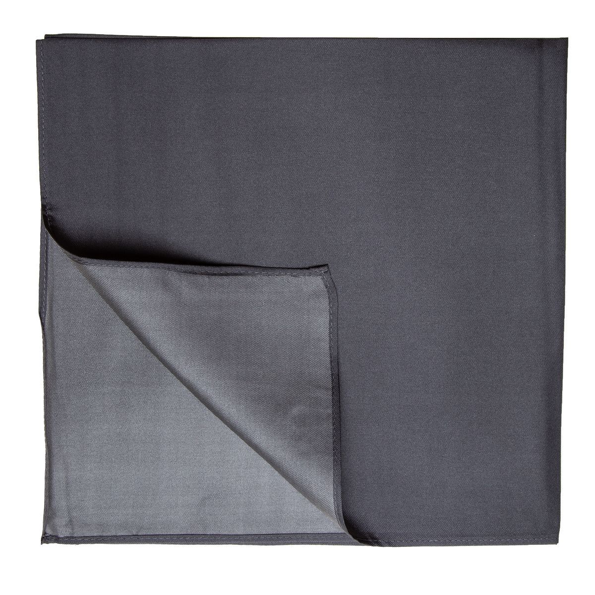 Einfarbiges Twill Seiden Halstuch