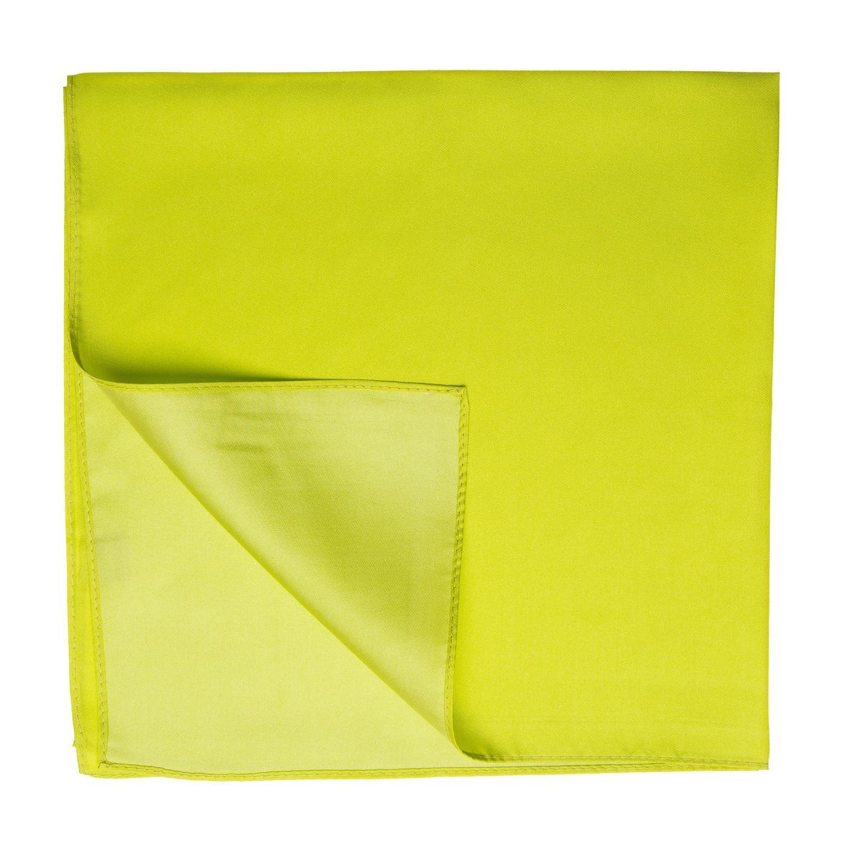 Limone Grünes Seidentwill Tuch