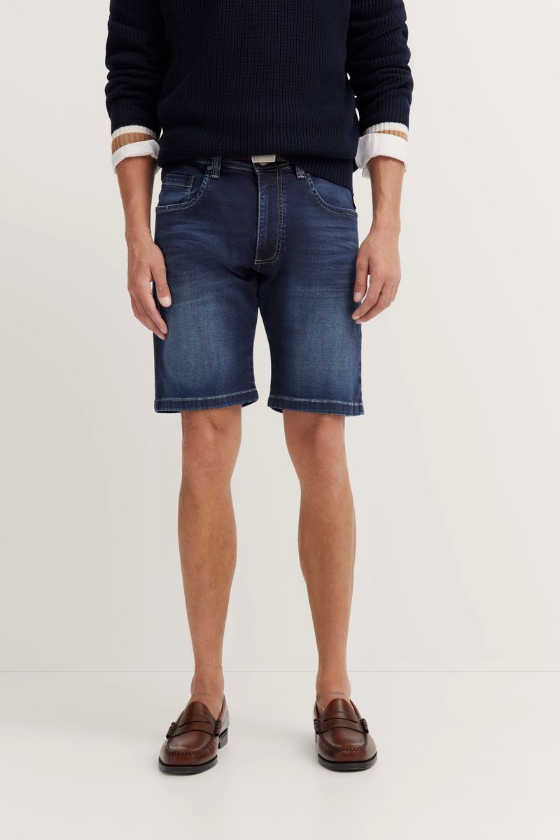 Modische Denim Bermuda Shorts