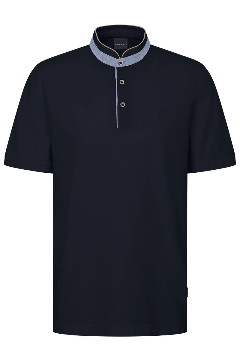 Polo-Shirt mit Stehkragen