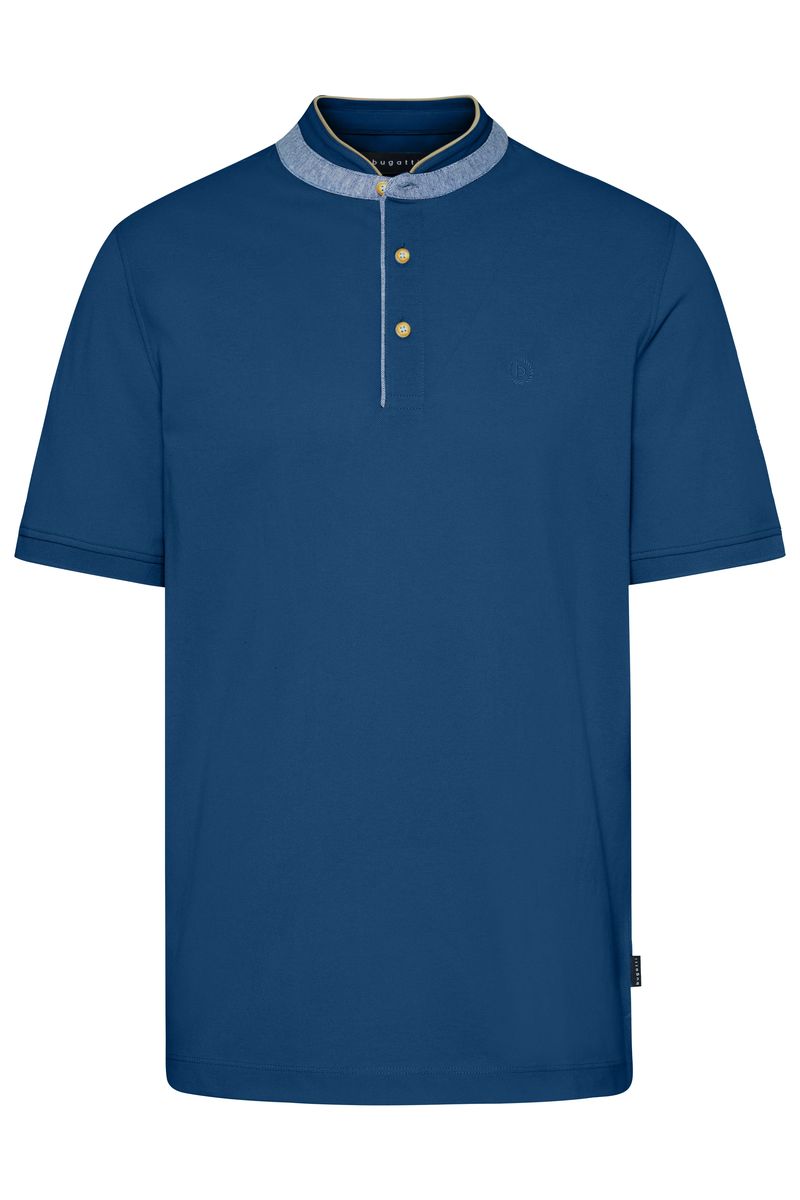 Polo-Shirt mit Stehkragen