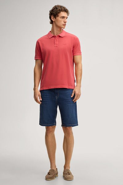 Klassisches Piqué-Poloshirt aus Bio-Baumwolle