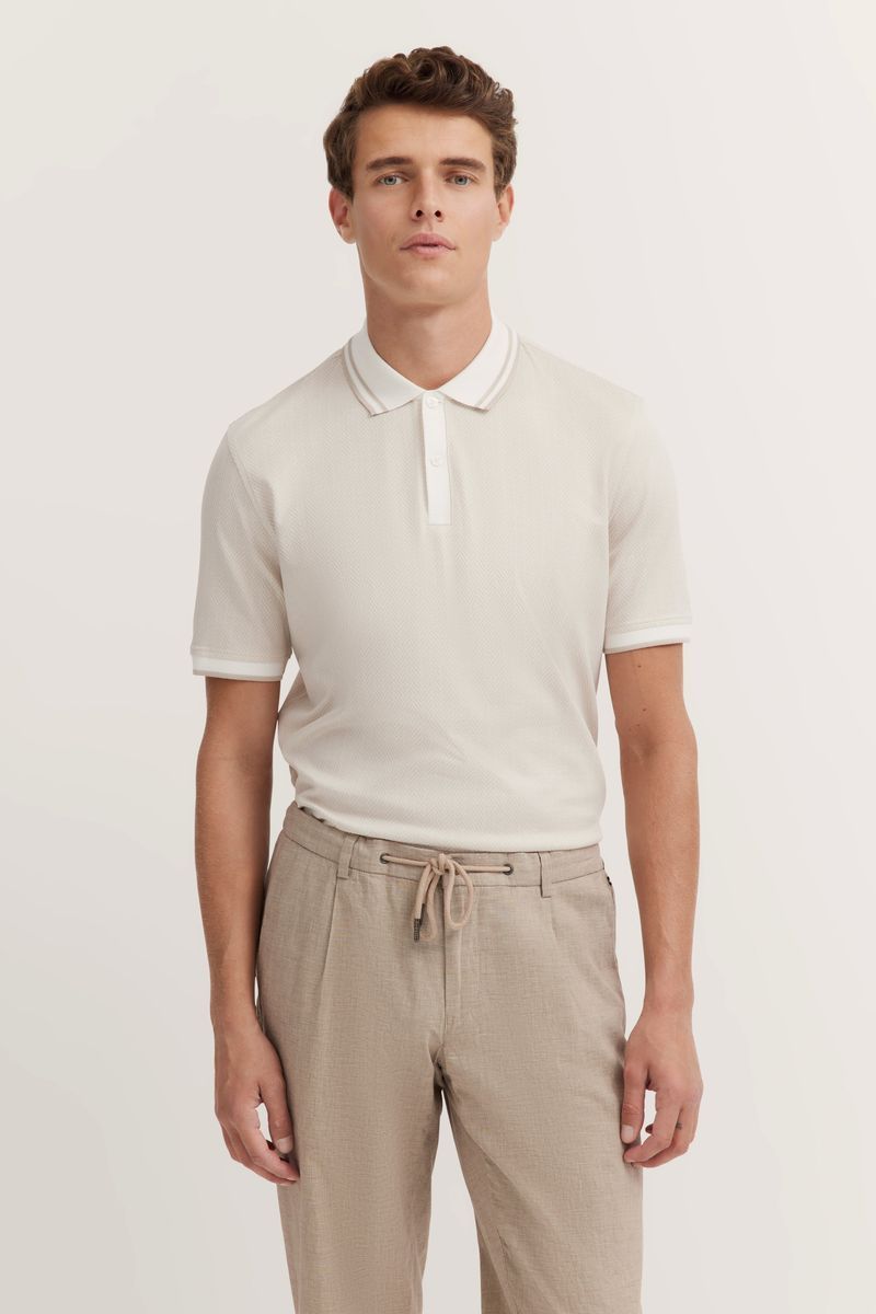 Piqué-Poloshirt aus Baumwolle im Modern Fit