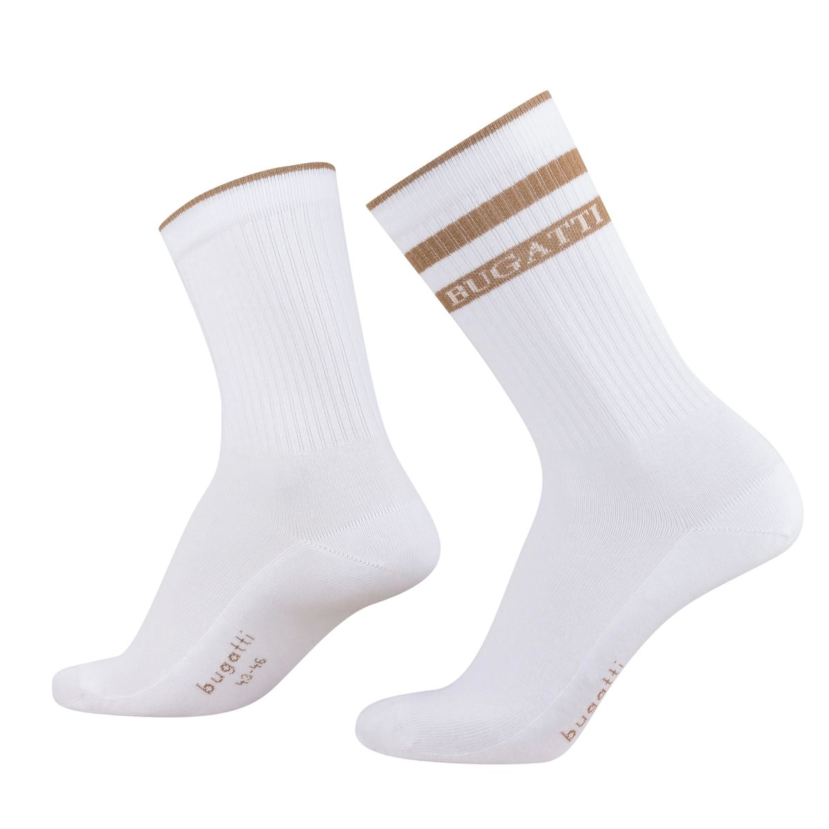 Retro Tennis Socken im Zweierpack mit Streifen