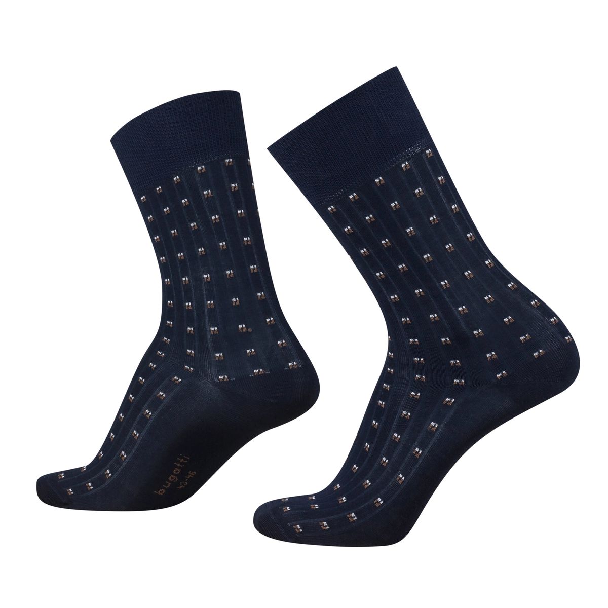 Business-Socken Set mit Muster und Komfortbund