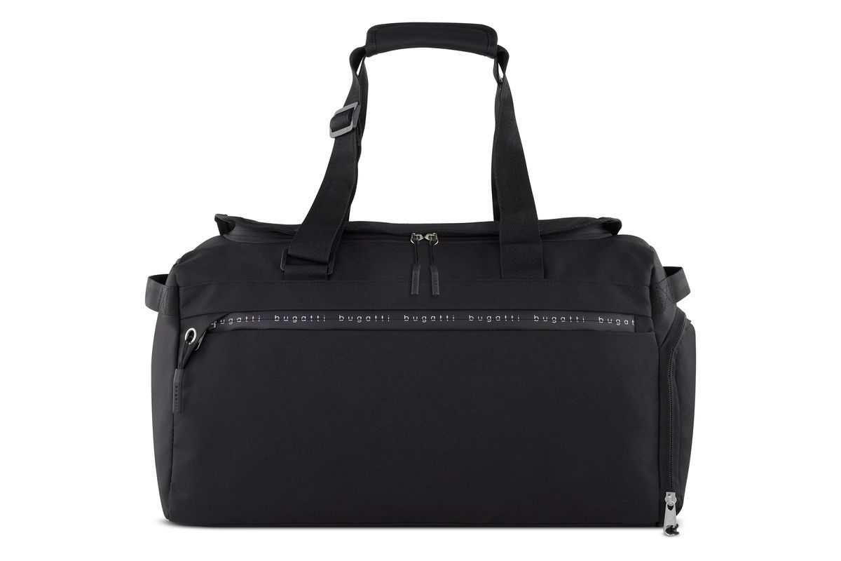 Vielseitige schwarze Wochenend-Reisetasche